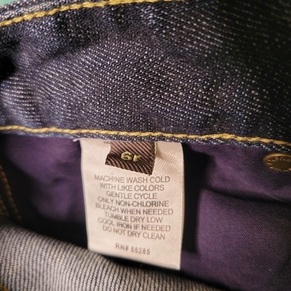 Express Fit and flare Dark wash Jeans Size 6 - Picture 8 of 8